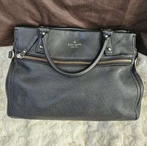 Kate Spade Cobble Hill Little Murphy Black Leather Purse Handbag